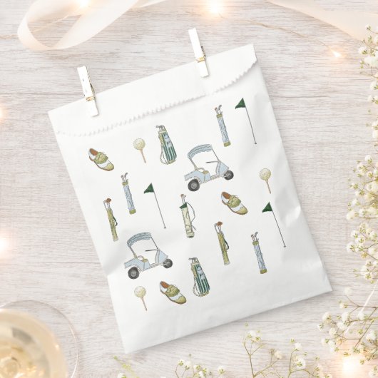 Golf Geschenktütchen (Ausgeschnitten)