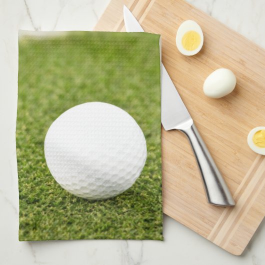 Golf Geschirrtuch (Viertel Falte)