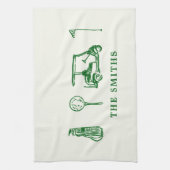 Golf Geschirrtuch (Vertikal)