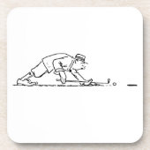 Golf Getränkeuntersetzer (Vorderseite)