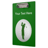 Golf-Gewohnheits-Klemmbrett Klemmbrett (Links)