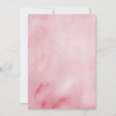 Golf Girl die neueste Kinderdusche der Caddie Einladung (Rückseite)