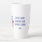 Golf Girl - Individuelle späte Tasse (Vorderseite)