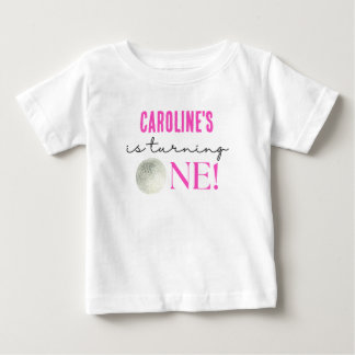 Golf Girls 1. Geburtstag Baby T-shirt