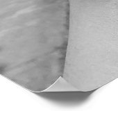 Golf Glove Holding Ball auf dem Weg Poster (Ecke)