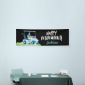 Golf glücklicher Ruhestand für Golfer Banner (Messeveranstaltung)