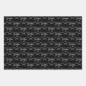 Golf Glückwunsch Packpapier Blätter (Vorderseite 3)