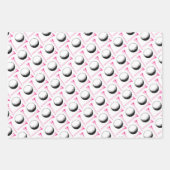 Golf Glückwunsch Packpapier Blätter (Vorderseite 2)
