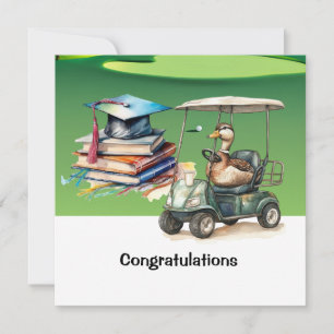 Golf Glückwunschkarte Karte