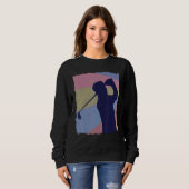 Golf Golf Ball Golf T-Shirts Golfschläger Rangefin (Vorne ganz)