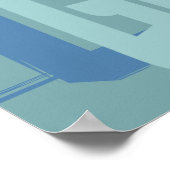 Golf Golf Golf Golf Club Textil-Wanddekor Poster (Ecke)