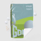 Golf Golf Golf Golf Golf Club Ausrüstung Golfhandtuch (Insitu)