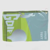 Golf Golf Golf Golf Golf Club Ausrüstung Golfhandtuch (Horizontal)