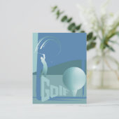 Golf Golf Golf Golf Golf Club Resort Gruß Postkarte (Stehend Vorderseite)