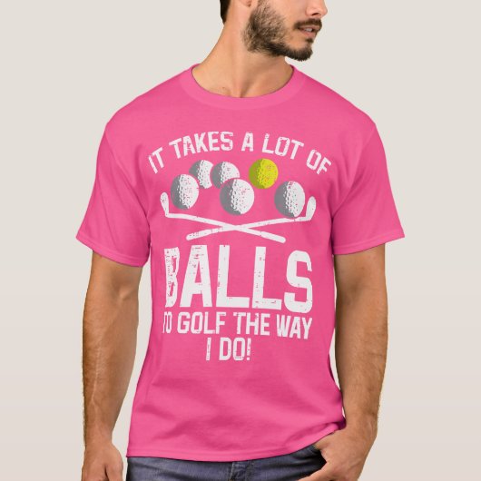 Golf Golf Golf Golf Golf Golf Go T-Shirt (Vorderseite)