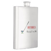 GOLF - Golf spielen ist mein Beruf Flachmann (Rechts)