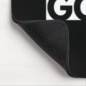Golf Golfbag Mousepad (Ecke)
