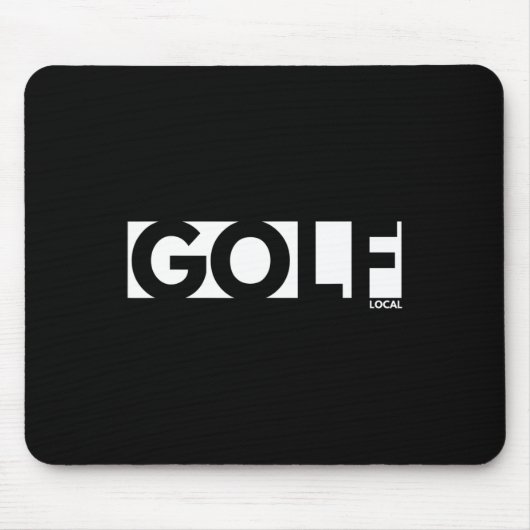 Golf Golfbag Mousepad (Vorne)