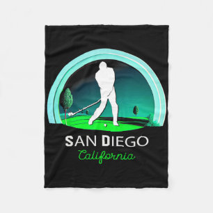 Golf Golfen San Diego Fleecedecke