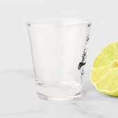Golf Golfer Cart Shotglas Schnapsglas (Links)