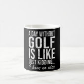 Golf Golfer Funny Sprichwort Geschenk Kaffeetasse (Mittel)