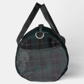 Golf Golfer Geschenk Elegantes Karo Monogramm Cust Duffle Bag (Rechts)