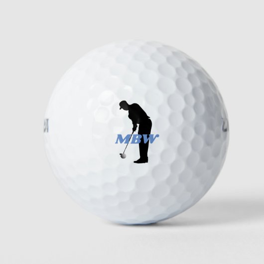 Golf Golfer Golf Ball (Vorderseite)