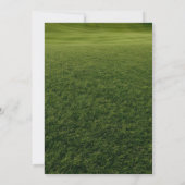 Golf Golfer Golfing Minimalistisch Men 30. Geburts Einladung (Rückseite)