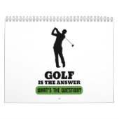 Golf Golfer Golfplatz Golfplatz Golf Kalender (Titelbild)