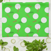 Golf Golfer Golfspielen, Golfplätze und T-Shirts Geschirrtuch (Gefaltet)