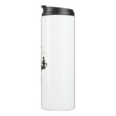 Golf Golfer Morning Travel Mug Thermal Tumbler Thermosbecher (Nach rechts gedreht)