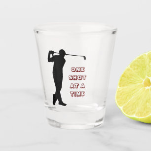 Golf Golfer Spaß Schnapsglas