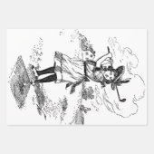 Golf Golfer Vintag antikes Golfspielen Geschenkpapier Set (Vorderseite 2)