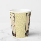 Golf Golfer Vintag antikes Golfspielen Pappbecher (Links)