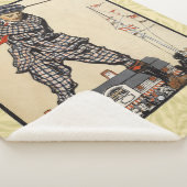 Golf Golfer Vintag antikes Golfspielen Sherpadecke (3/4)