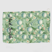 Golf Golfers Geburtstag & Osterurlaub Golfhandtuch (Horizontal)