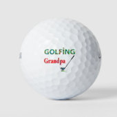 GOLF - GOLFGRANDPA, Cool Golfball (Vorderseite)