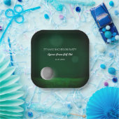 Golf Golfspieler Bachelor Golf Party Pappteller (Party)