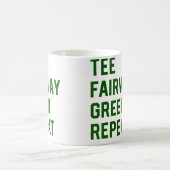 Golf Golfsport im Ruhestand Kaffeetasse (Mittel)