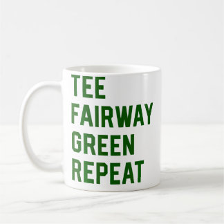Golf Golfsport im Ruhestand Kaffeetasse