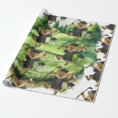 Golf Graduation themed for Cat Lover Golfer Geschenkpapier (Ungerollt)