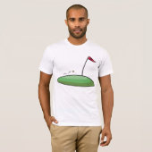 Golf Green 18th Hole Mens T - Shirt (Vorne ganz)