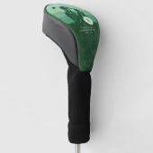 Golf Green Golfer Head Cover Headcover (angewinkelt)