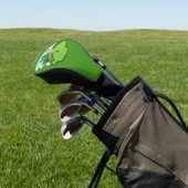 Golf Green mit Flag und Ball Golf Headcover (In SItu)