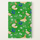 Golf Green Notizblock (Rückseite)