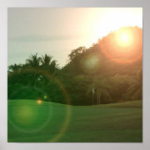 Golf Green Poster Print (Vorne)