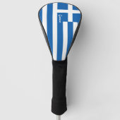 Golf Griechenland & Griechische Flagge / Golf Club Golf Headcover (Vorderseite)