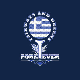 GOLF GRIECHENLAND VATER MUTTER TEAM LEAGUE T - Shi T-Shirt