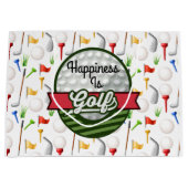 Golf Große Geschenktüte (Vorderseite)