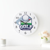 Golf Große Wanduhr (Zuhause)